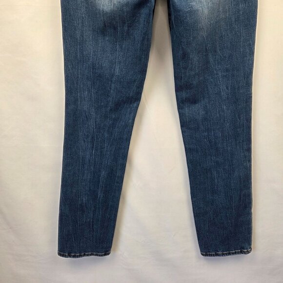 Kut From The Kloth  Lightly Distressed Medium Wash Jeans Size 6 - Picture 6 of 13